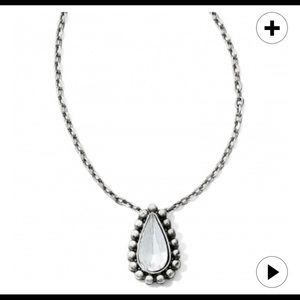 Brighton NWT Twinkle Necklace Swarovski Silver